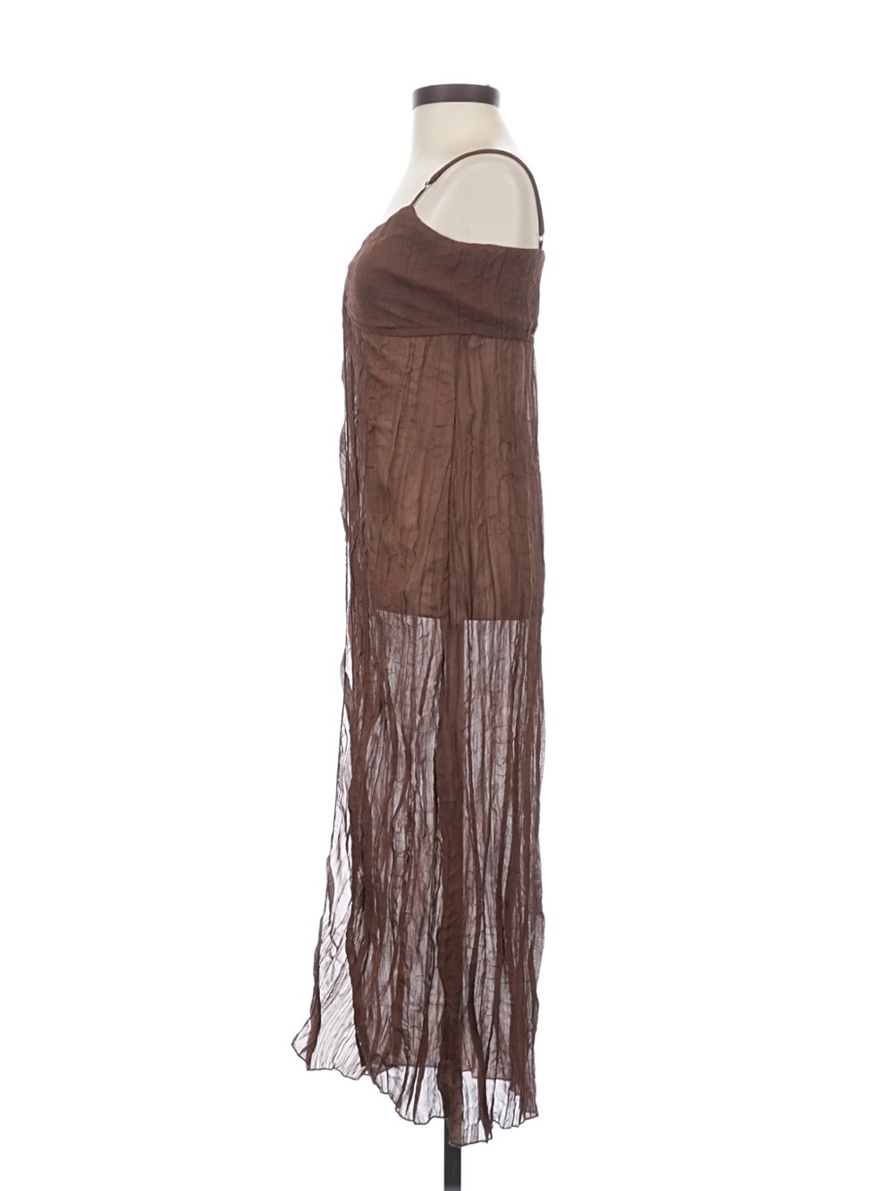 12th Tribe Mischa Brown Longline Cami Top in Brown - Size XS - Picture 12 of 14